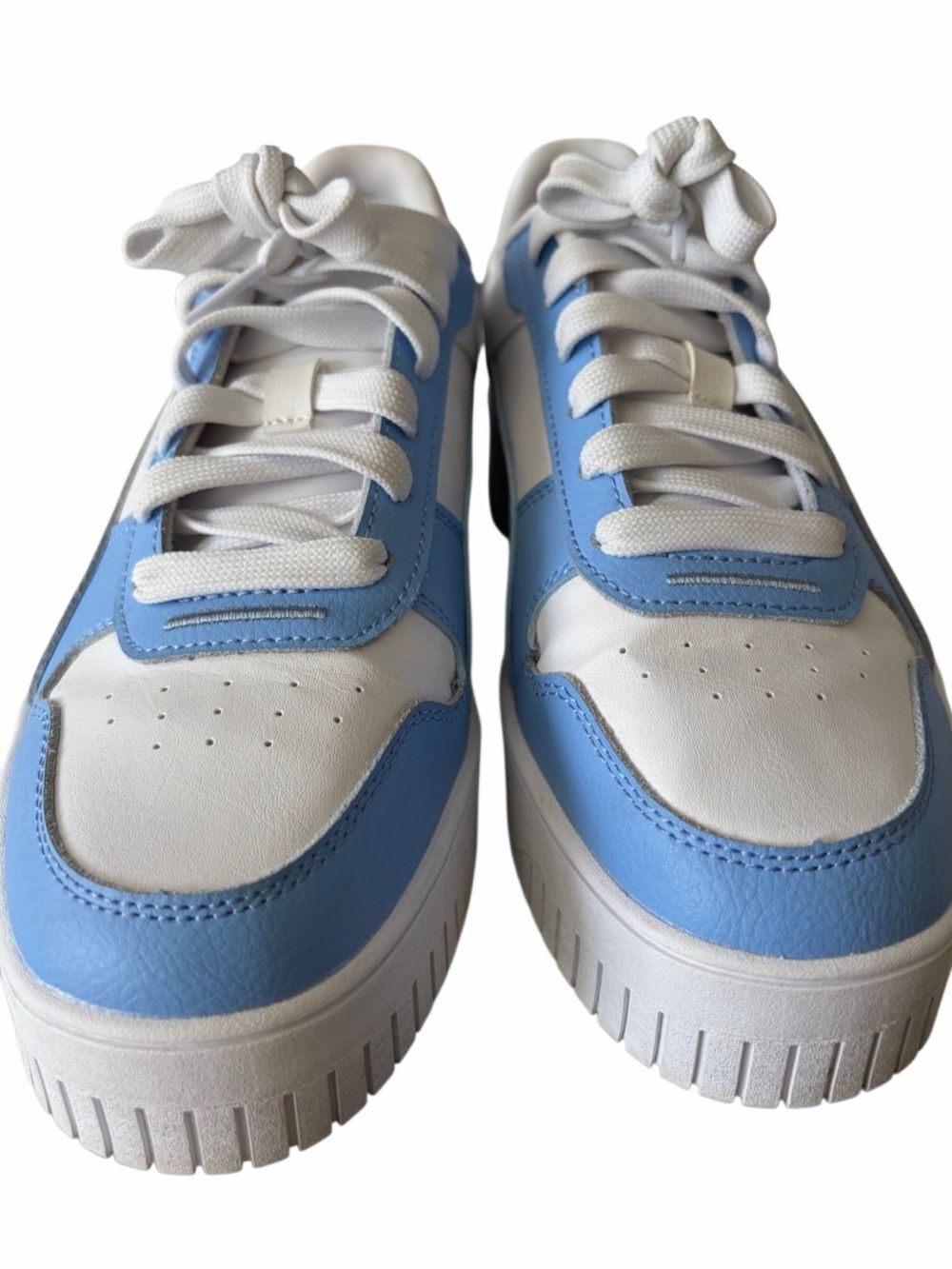 Puma CA Pro Classic sneakers "Team Light Blue", thick platform sole size 7.5.